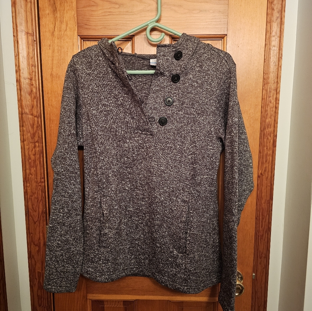 Columbia Charcoal Knit Pullover